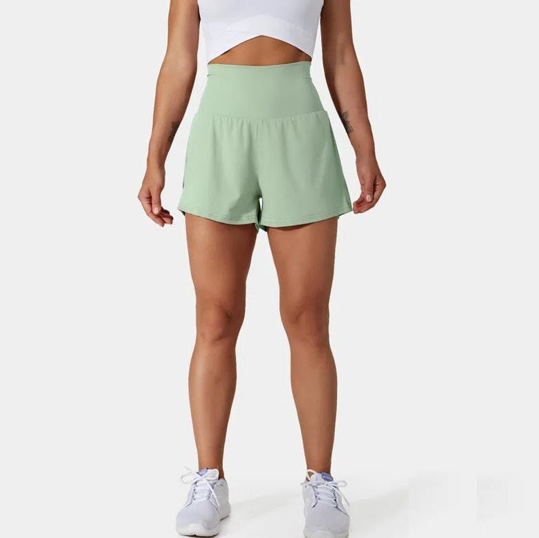 Pocket polyamide Ice Quick Dry fitness running loose tennis shorts 02414 19 colors