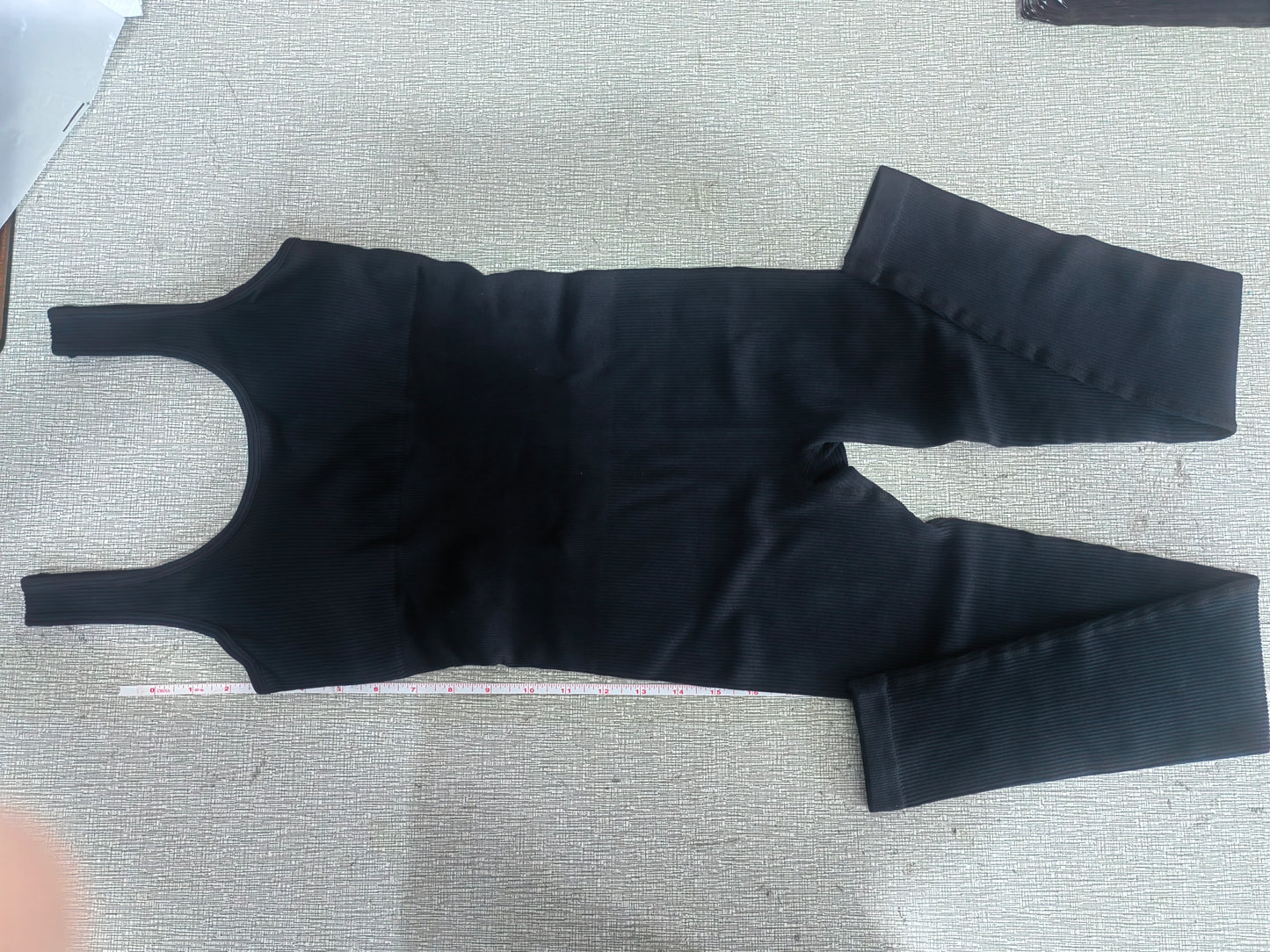 Seamless thread one-piece back cross yoga pants 6 colors