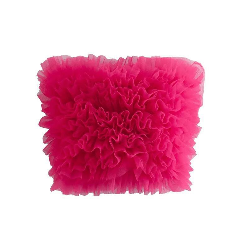 Barbie Sweet hot sexy new backless silk mesh knitted top halter shirt