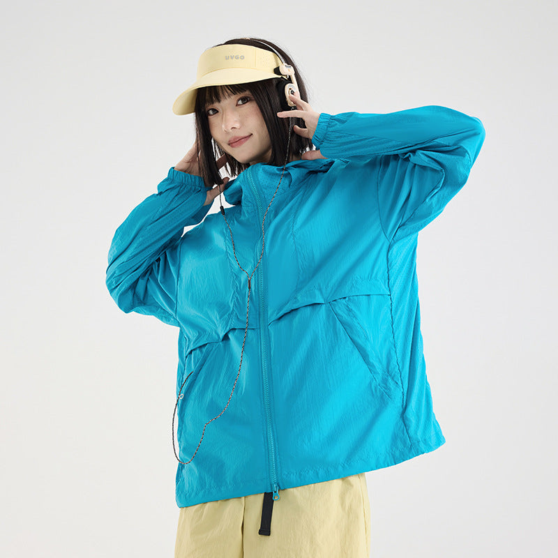 Unisex UPF 100 UV Protection Jacket, New Style Summer Sun Protection Coat for Men & Women