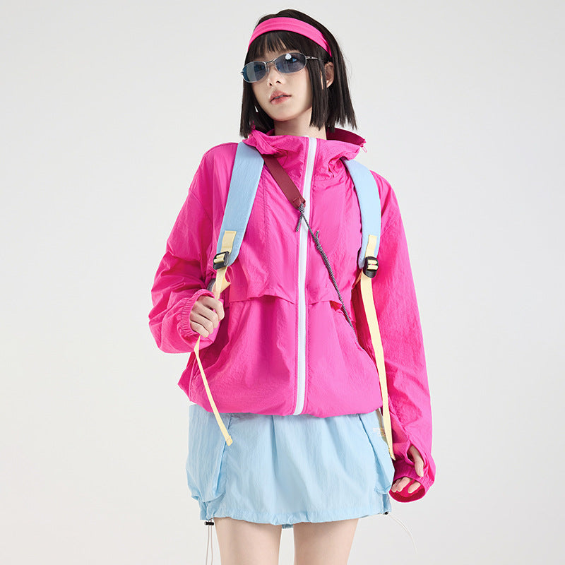 Unisex UPF 100 UV Protection Jacket, New Style Summer Sun Protection Coat for Men & Women