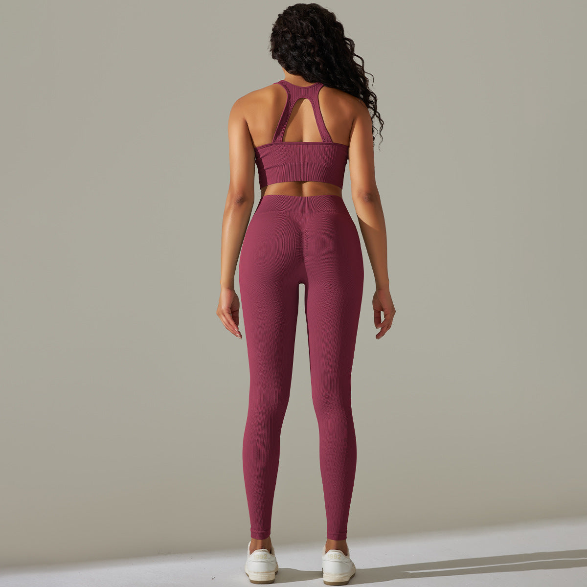 Screw tight bra Yoga suit Sports pants suit 10 colors
