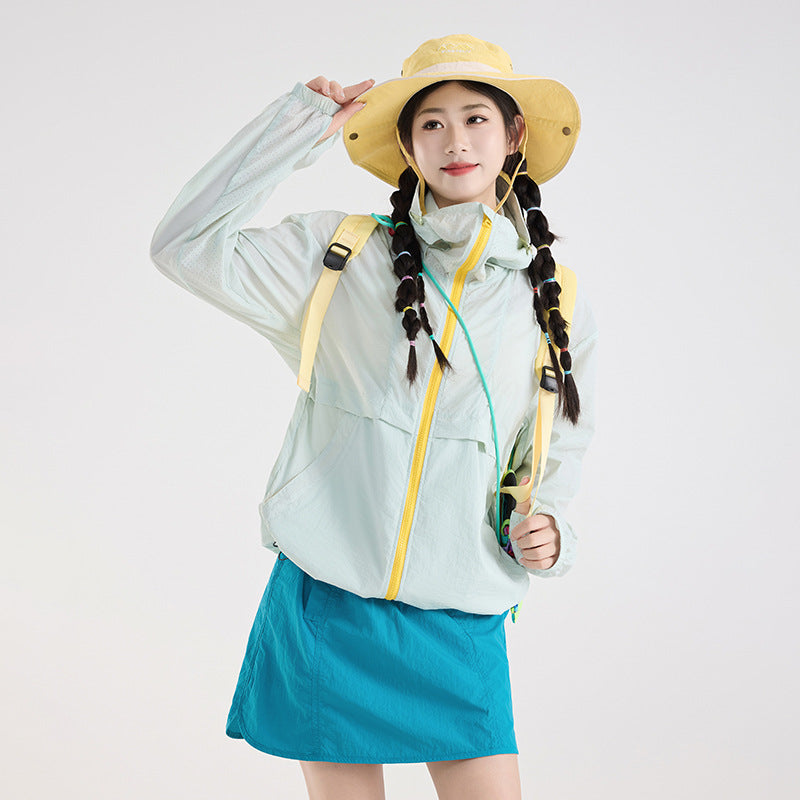 Unisex UPF 100 UV Protection Jacket, New Style Summer Sun Protection Coat for Men & Women