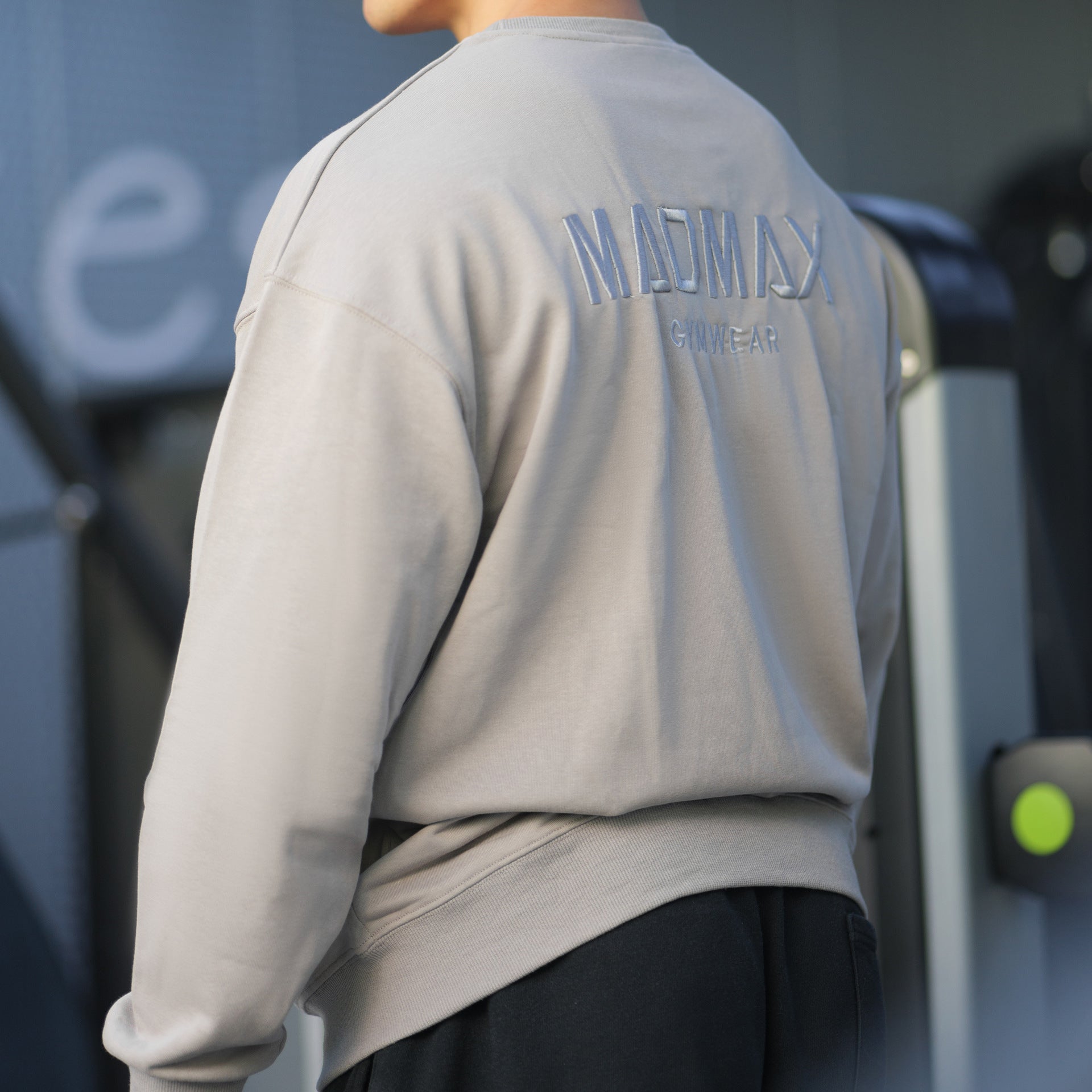 Embroidered long sleeve thick loose hoodie thin coat without hat 3 colors