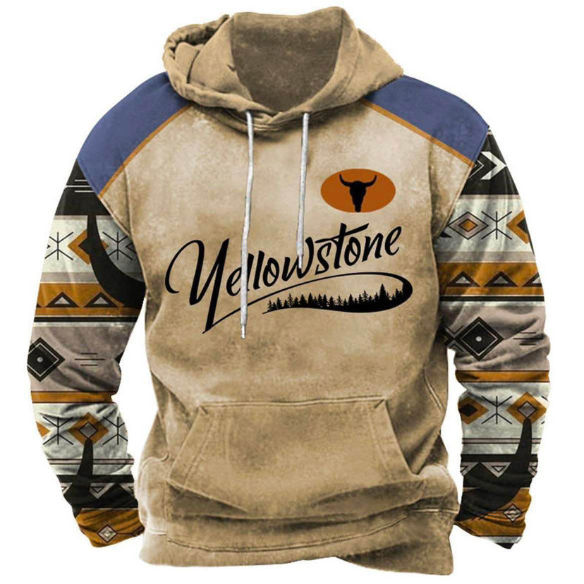 Hoodie Street fashion trend 3D digital printed hoodie16colors-2