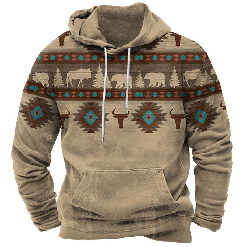 Hoodie Street fashion trend 3D digital printed hoodie16colors -1