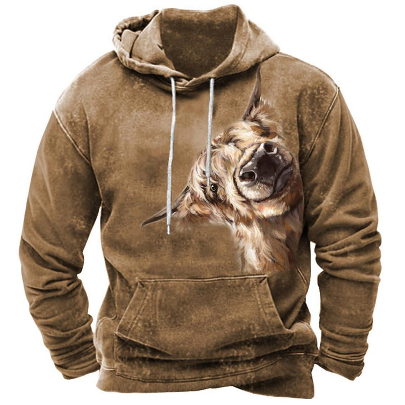 Hoodie Street fashion trend 3D digital printed hoodie16colors -1