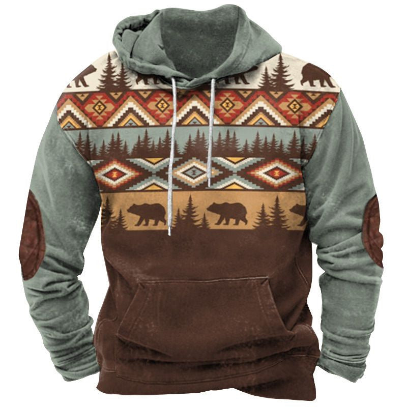 Hoodie Street fashion trend 3D digital printed hoodie16colors -1