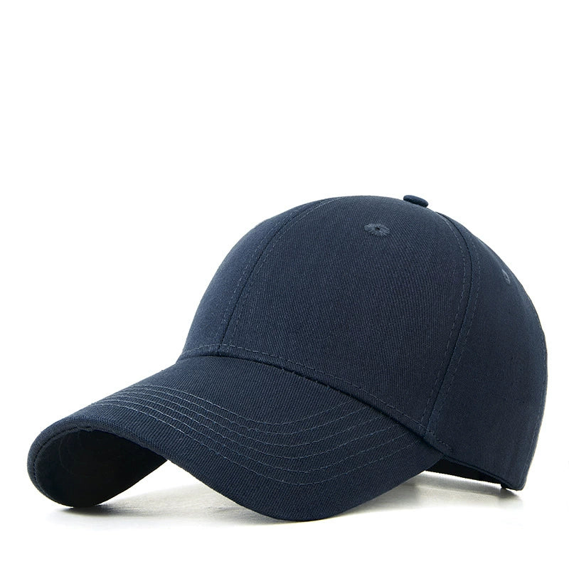 Windproof baseball cap Hard top big brim cap cap warm riding sun hat