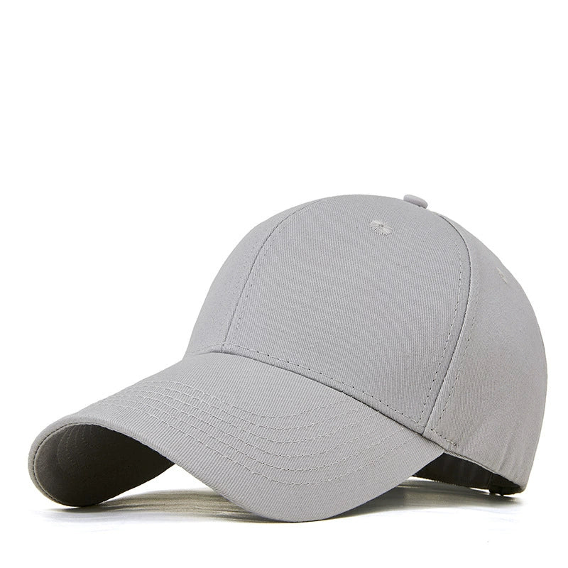 Windproof baseball cap Hard top big brim cap cap warm riding sun hat