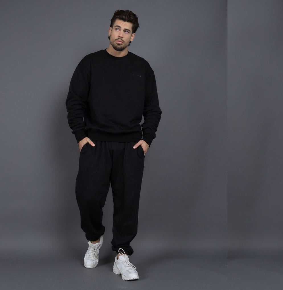 Fleece and thick crew-neck hoodie coat couple suit 6color
