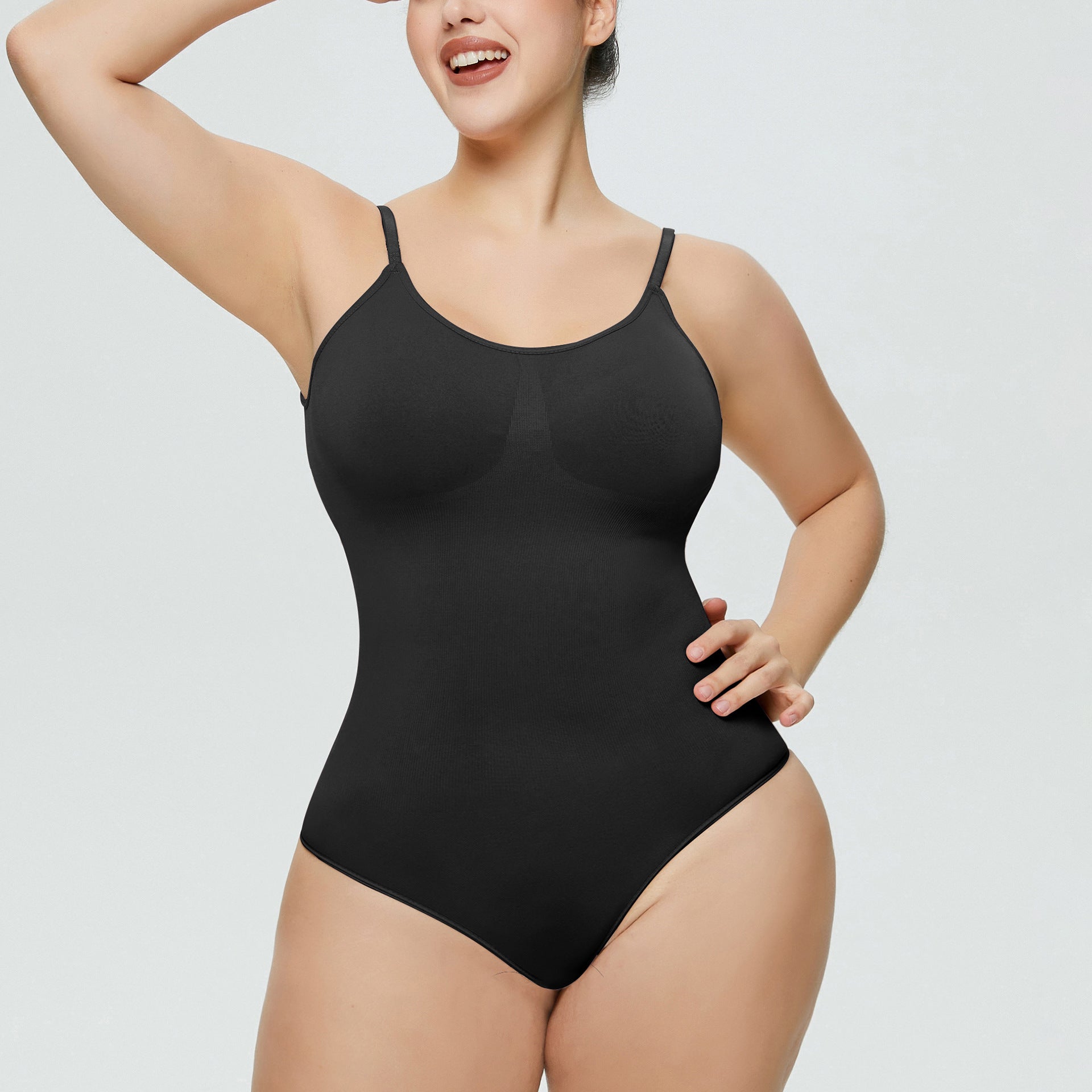 Plus Size Seamless One-piece Corset Women's Belly Control Corset Elastic Open File Slimming Corset Belly Control 3 Colors