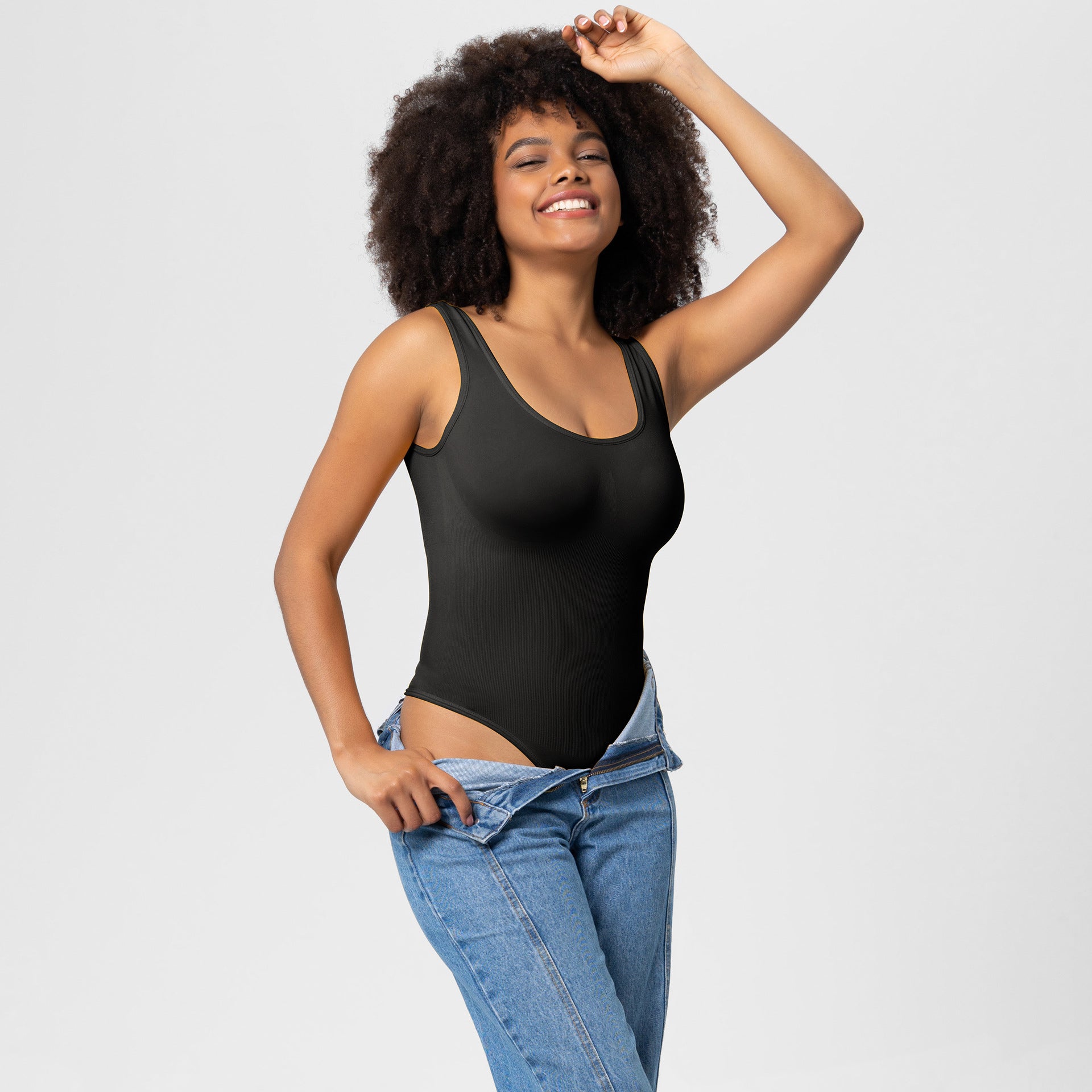 Plus Size Seamless One-piece Corset Women's Belly Control Corset Elastic Open File Slimming Corset Belly Control 3 Colors