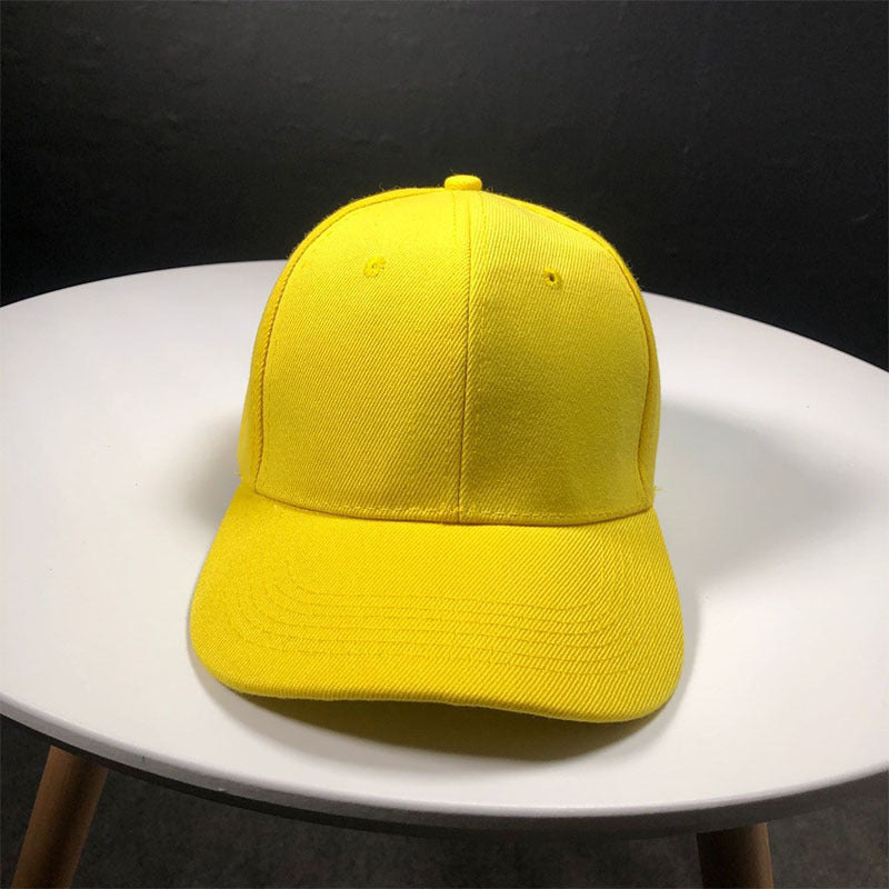 Solid color baseball cap Outdoor sun shield cap 14 colors