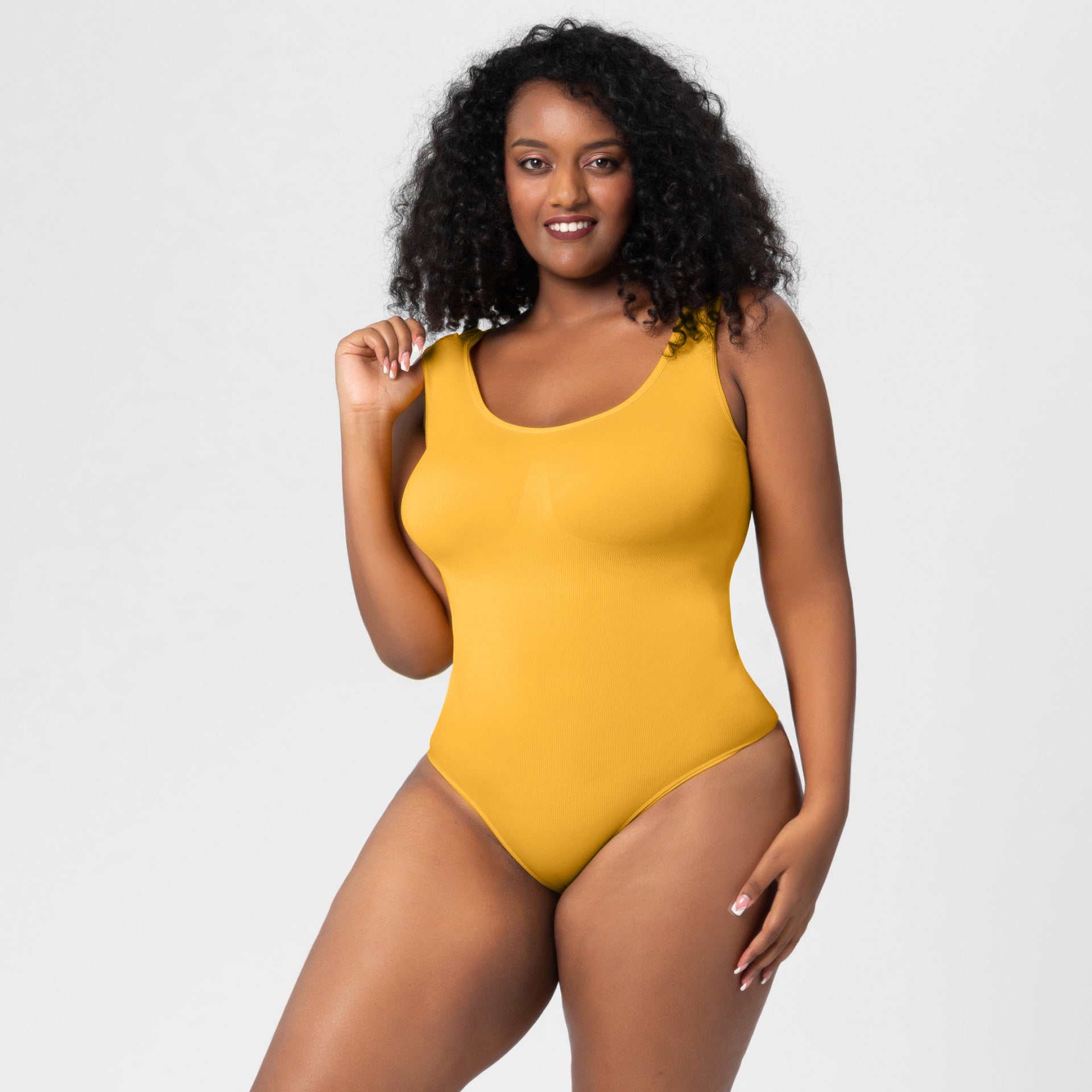 Plus Size Seamless One-piece Corset Women's Belly Control Corset Elastic Open File Slimming Corset Belly Control 3 Colors