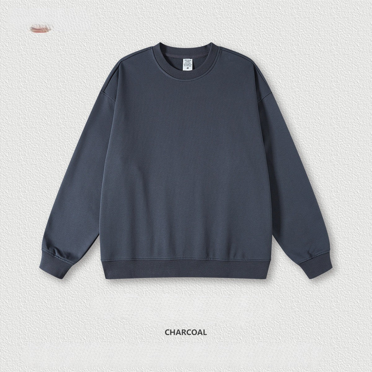 Wool loop 440G loose round neck solid color hoodie 11 colors