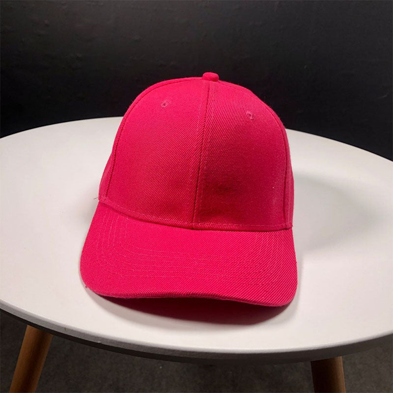 Solid color baseball cap Outdoor sun shield cap 14 colors