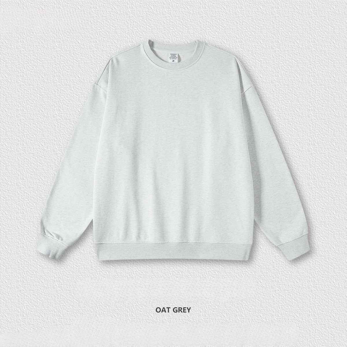 Wool loop 440G loose round neck solid color hoodie 11 colors