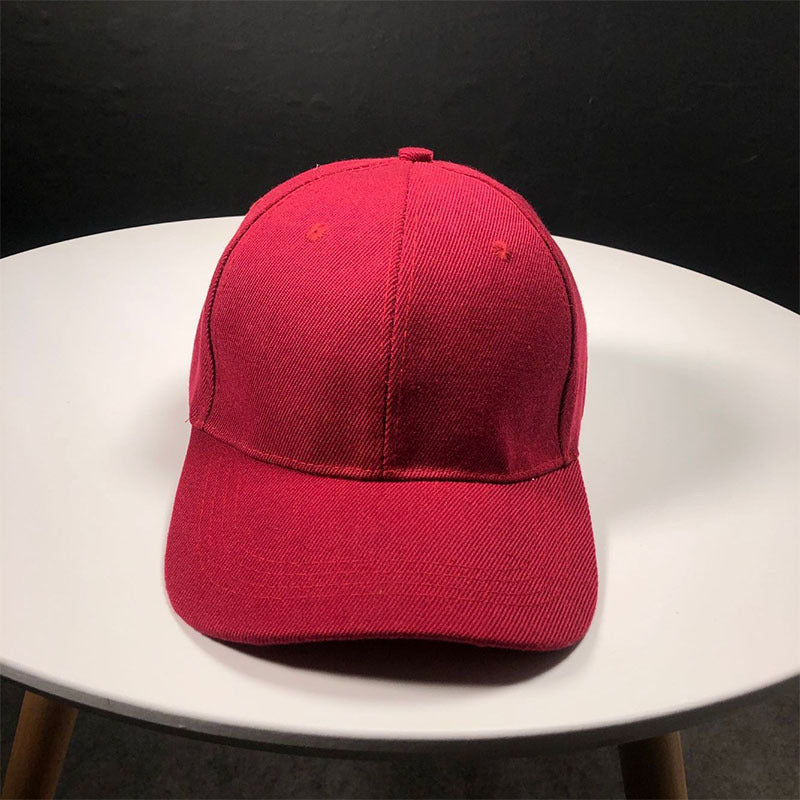 Solid color baseball cap Outdoor sun shield cap 14 colors