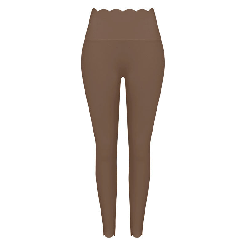 Long Sleeve Crop Top & Legging Set, Brushed Fabric Color Block Quick-DrySkinny Fitness Yoga Wear with Built-in Bra for Pilates & Workout1