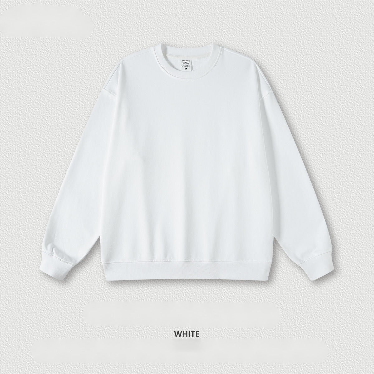 Wool loop 440G loose round neck solid color hoodie 11 colors