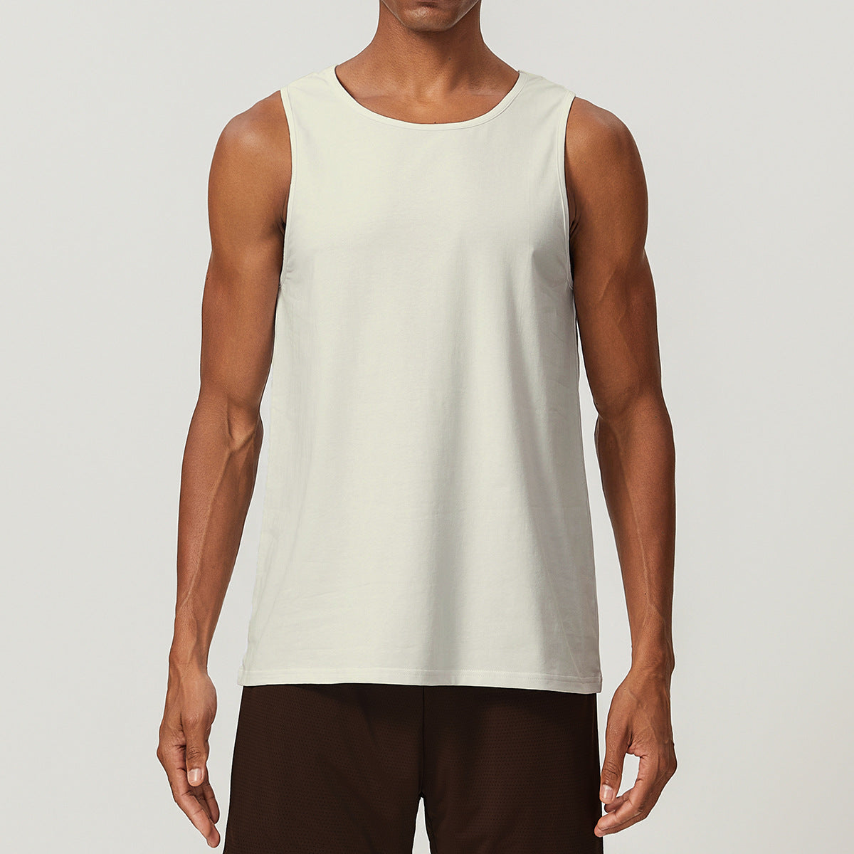 Wicking sweat and moisture Running Tennis Men's Fitness vest citywalk Outdoor sports casual cotton vest