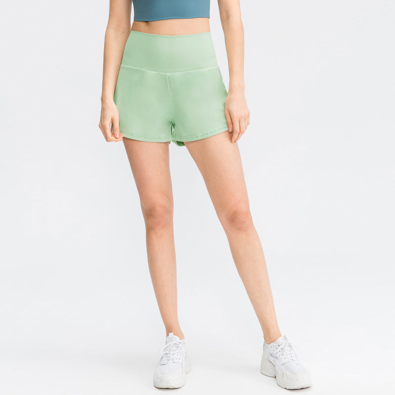 Pocket polyamide Ice Quick Dry fitness running loose tennis shorts 02414 19 colors