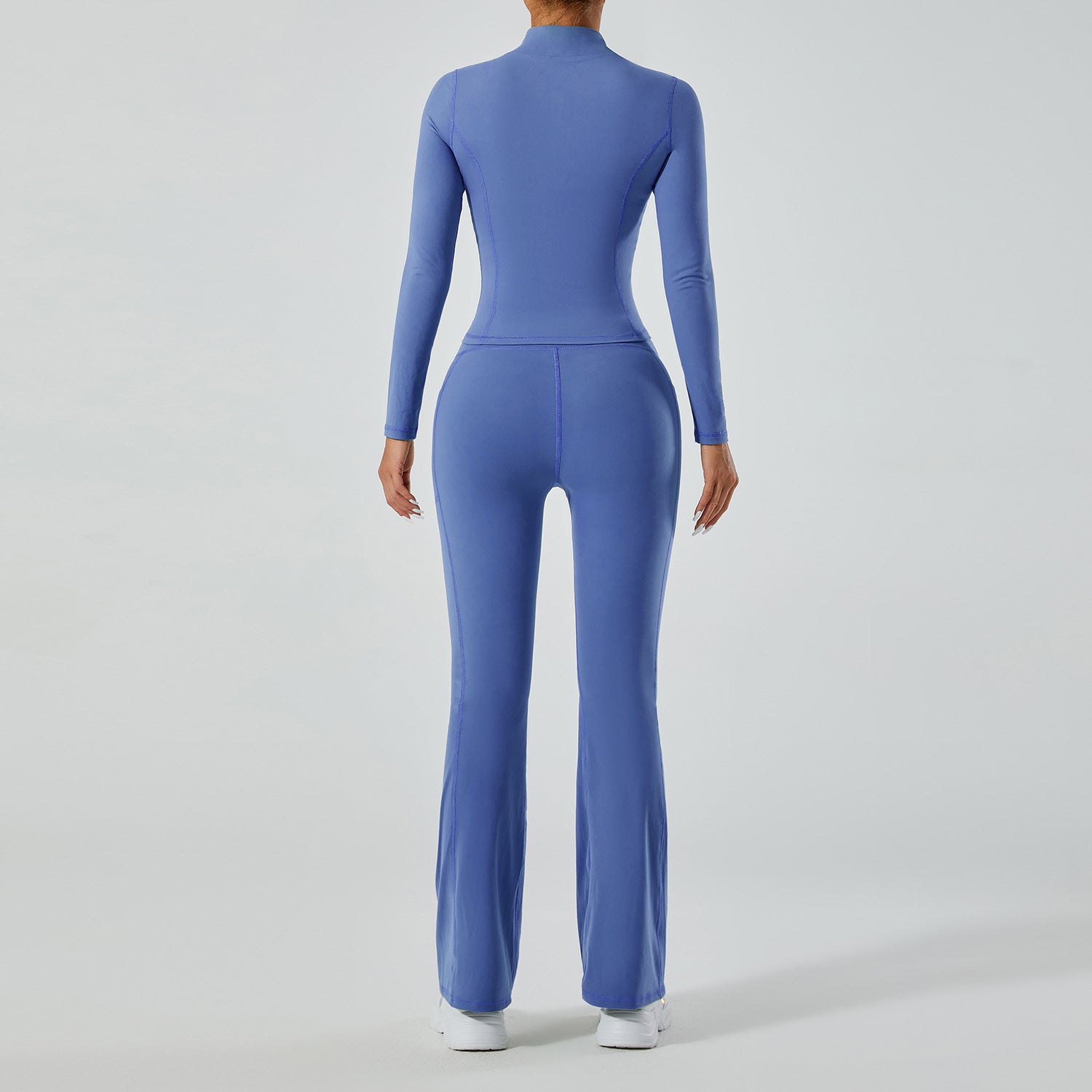 Frosted nude sensual yoga pants tracksuit