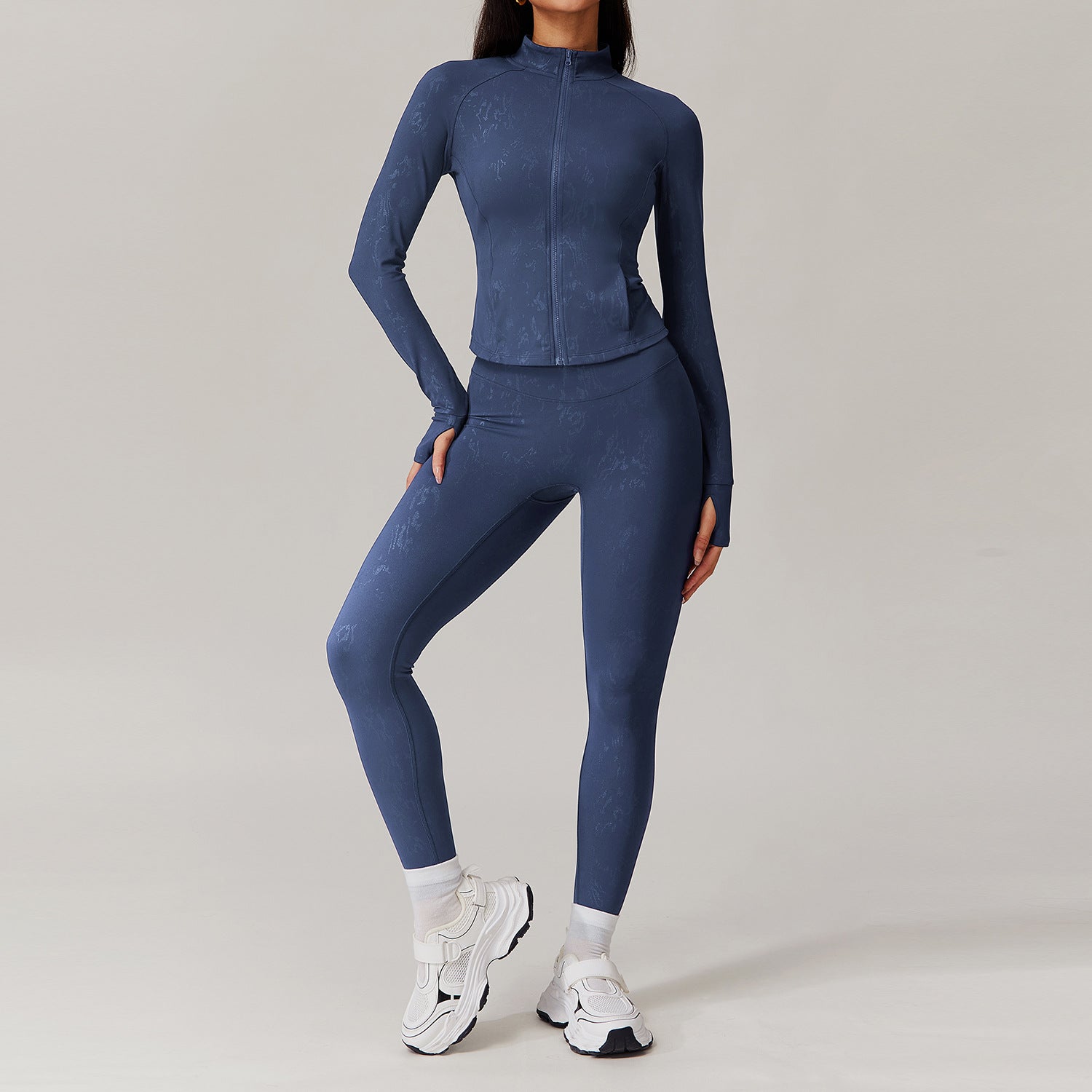 Long sleeve fitness suit 9140