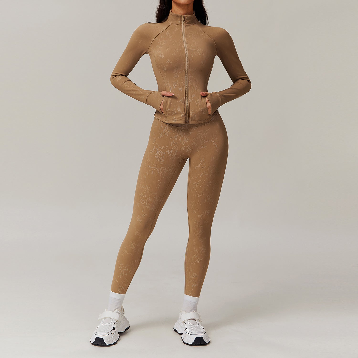 Long sleeve fitness suit 9140