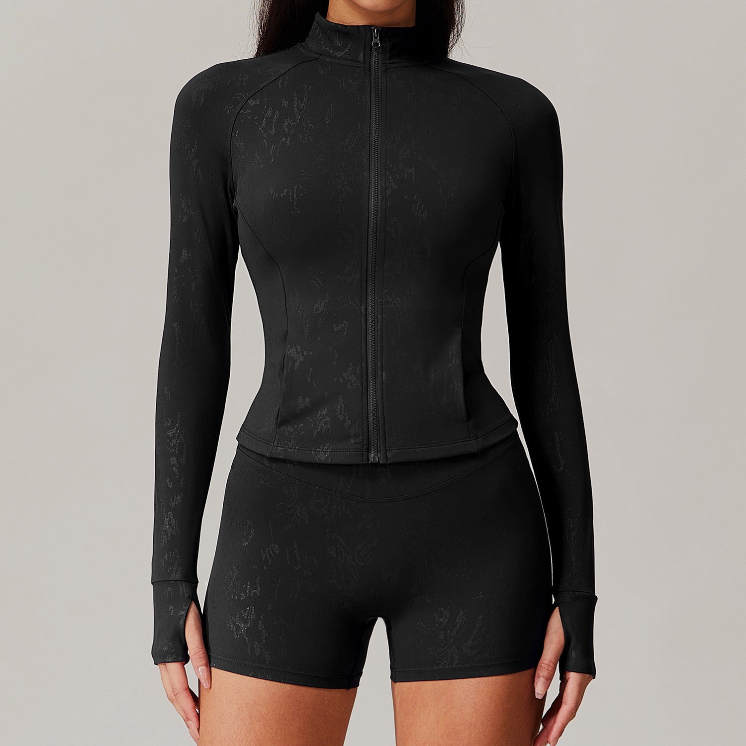 Long sleeve fitness suit 9140