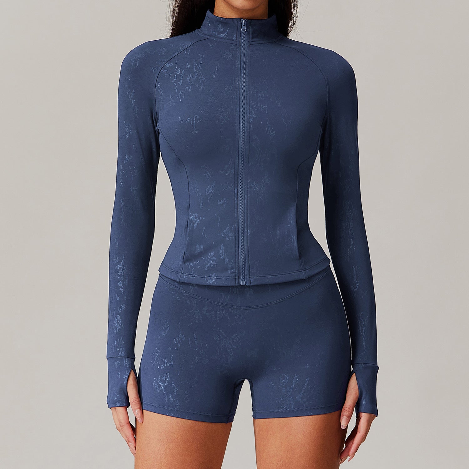 Long sleeve fitness suit 9140
