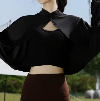 Women's UV Protection Ice Silk Shawl Coat, Loose Breathable Long Sleeve Cover-up for Cycling & Driving