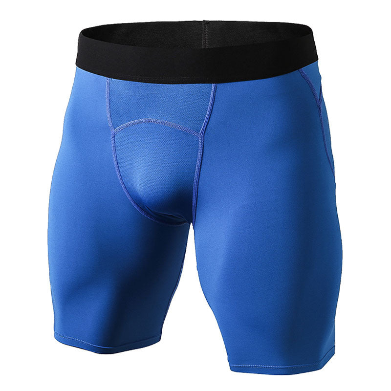 Men's PRO Tight Mesh splicing Quick Drying Stretch Shorts 7 color 1044