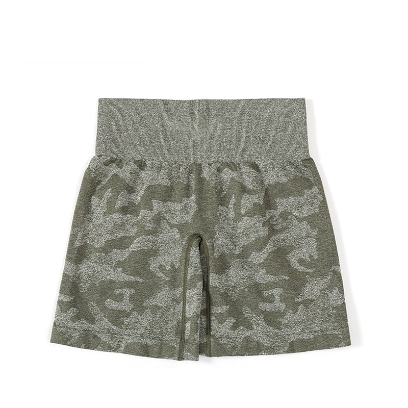 Camo Yoga shorts Stretch fast drying breathable nickels in 13 colors