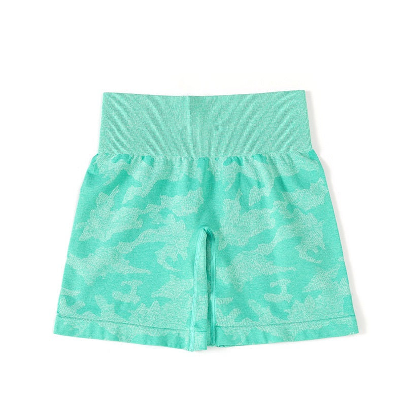 Camo Yoga shorts Stretch fast drying breathable nickels in 13 colors