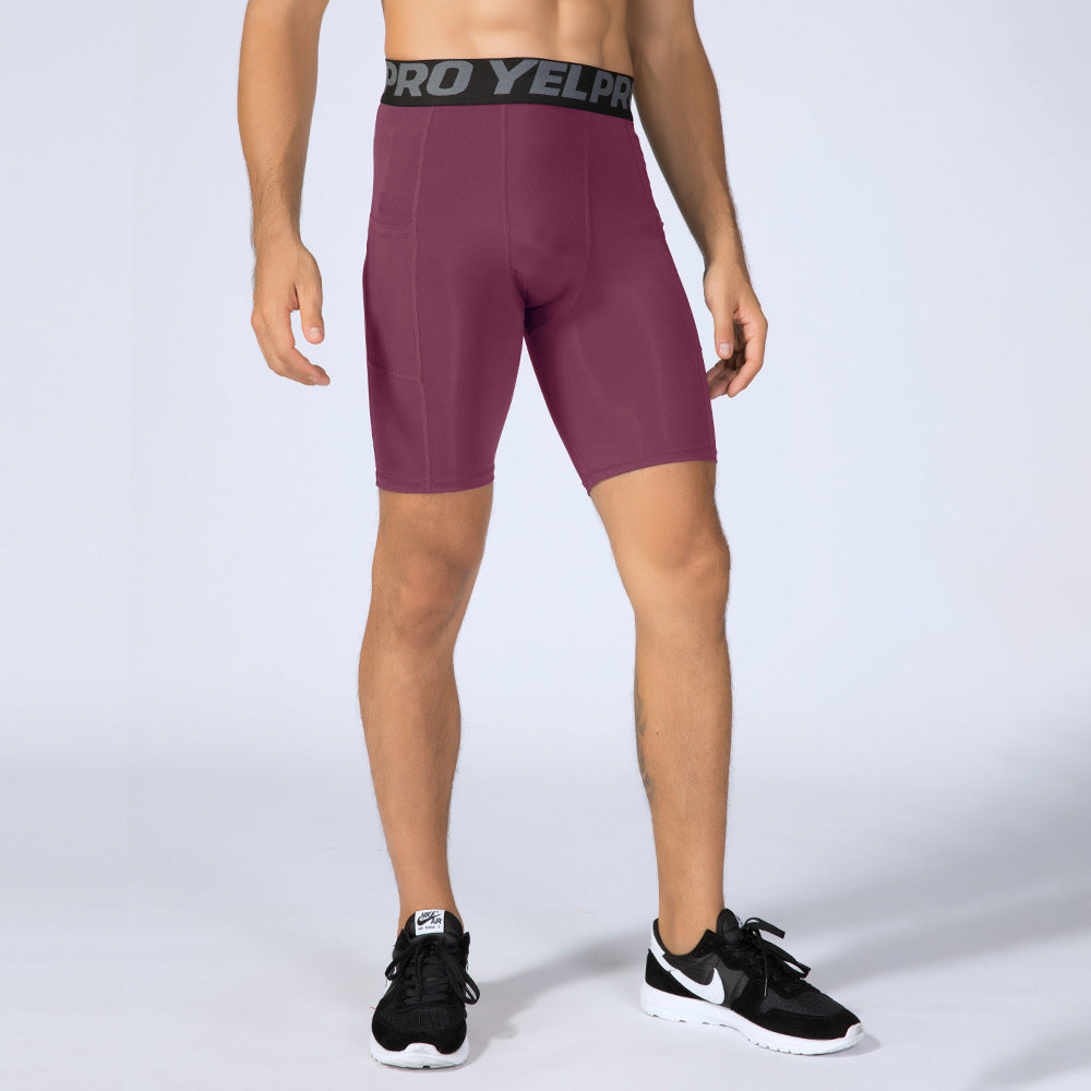 Men's PRO Gym Shorts with pockets Sweat Quick Dry Stretch 11 color 1084