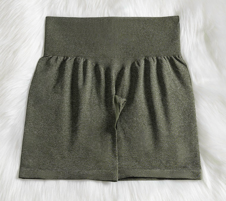 Camo Yoga shorts stretch fast dry breathable waist lift hips 14 colors