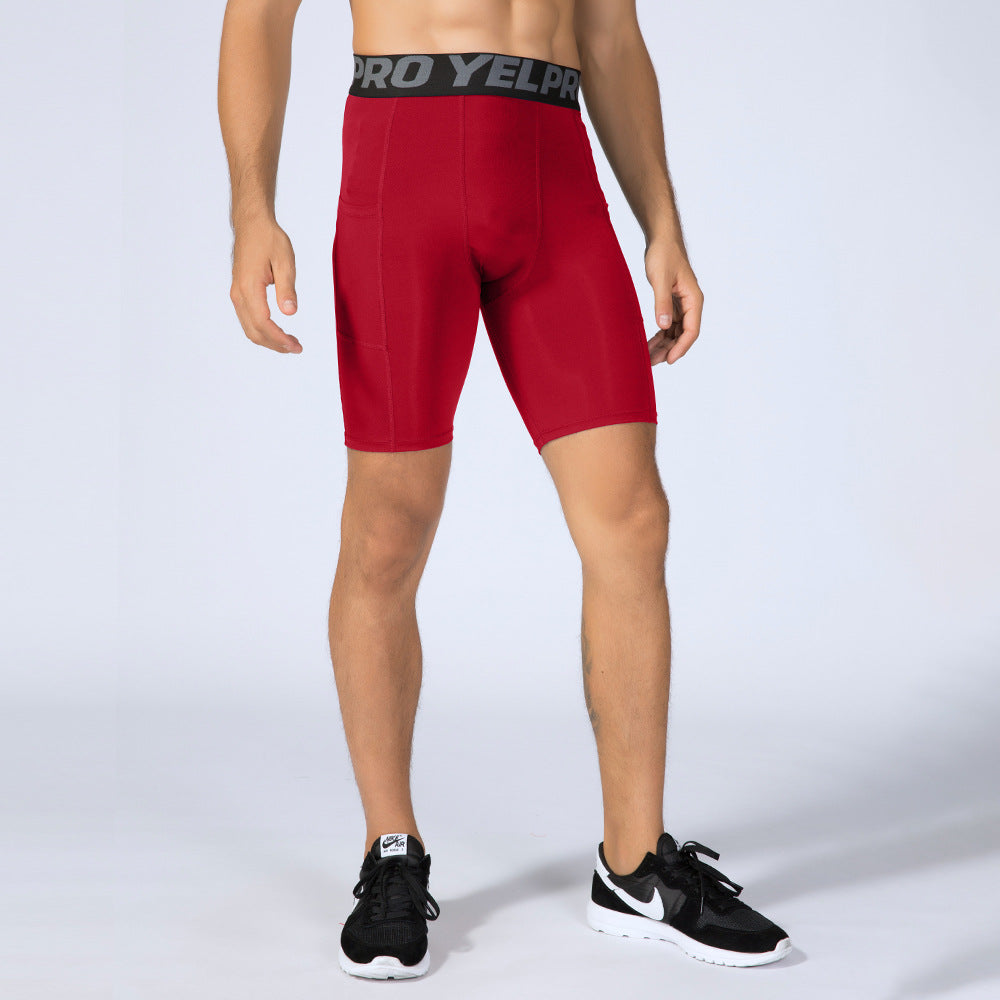 Men's PRO Gym Shorts with pockets Sweat Quick Dry Stretch 11 color 1084