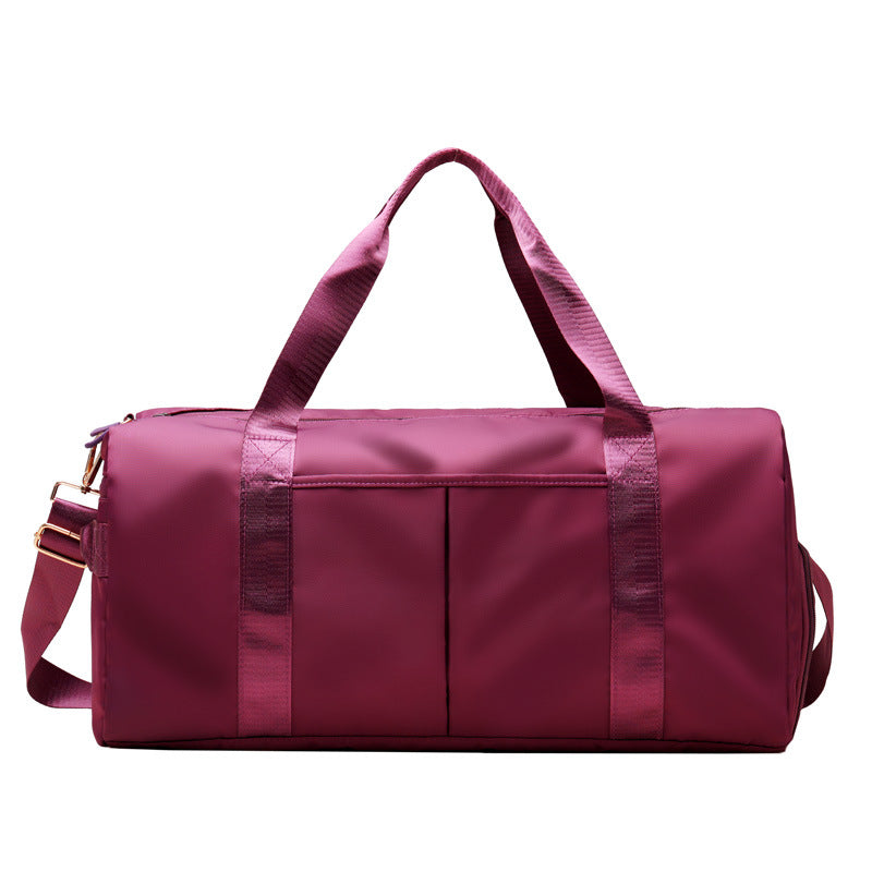 Dry and wet separation exercise yoga bag fitness bag travel LOGO customization 9color