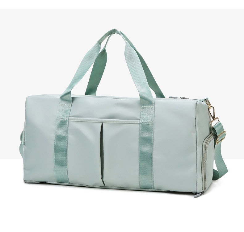 Dry and wet separation exercise yoga bag fitness bag travel LOGO customization 9color