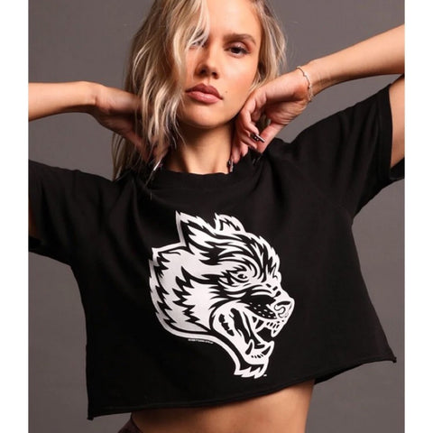 Yoga short top women's summer printing round neck short-sleeved loose navel sports T-shirt 4 colors