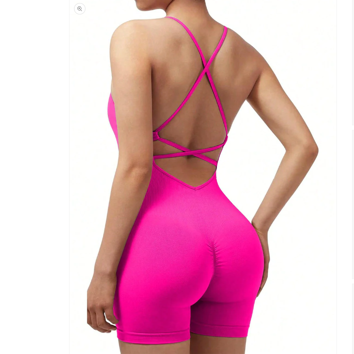 One-Piece Fitness Suit Quick-Drying 5colors