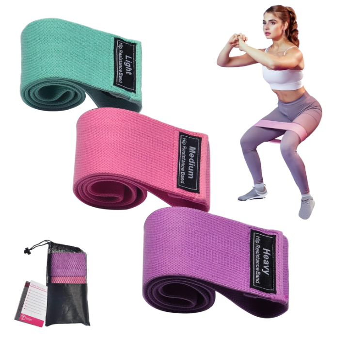 Yoga resistance belt Stretch belt fitness ring Stretch ring lean leg lift lift open back squat MOQ:10PCS