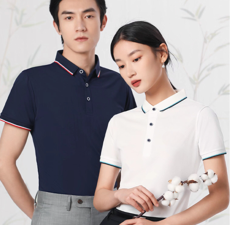 Sports polo shirt men's and women's golf business T-shirt