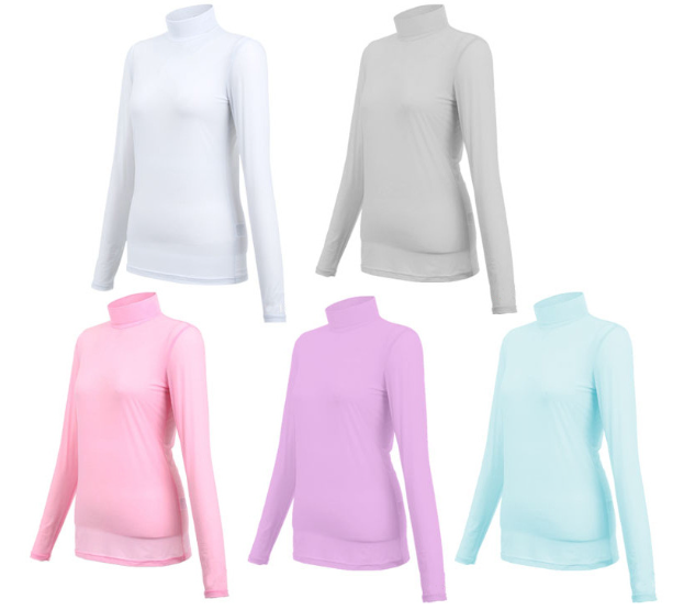 Golf clothing Spring and summer sunscreen clothing women's ice silk bottom shirt long sleeve ball suit