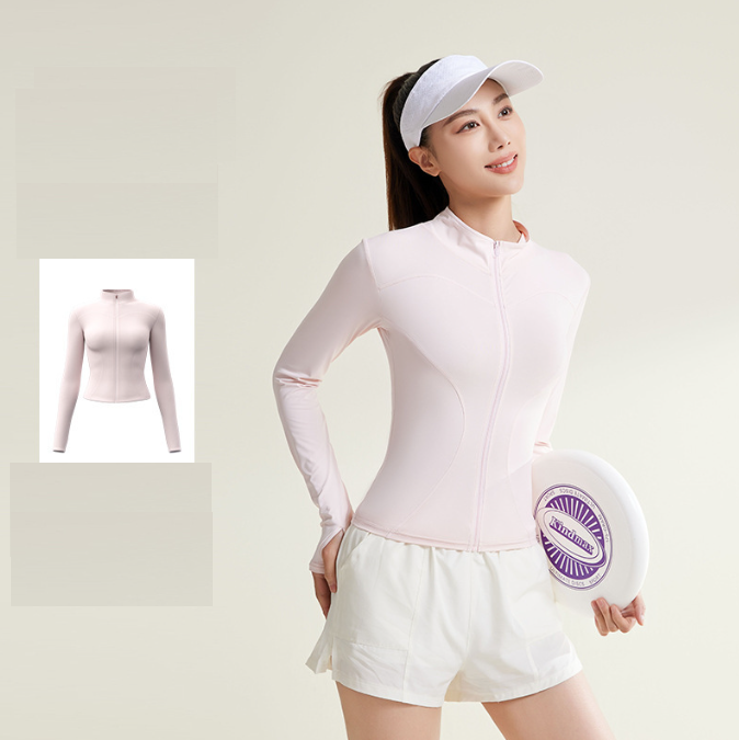 Ice silk sunscreen dry breathable UV protection slim running sunscreen coat