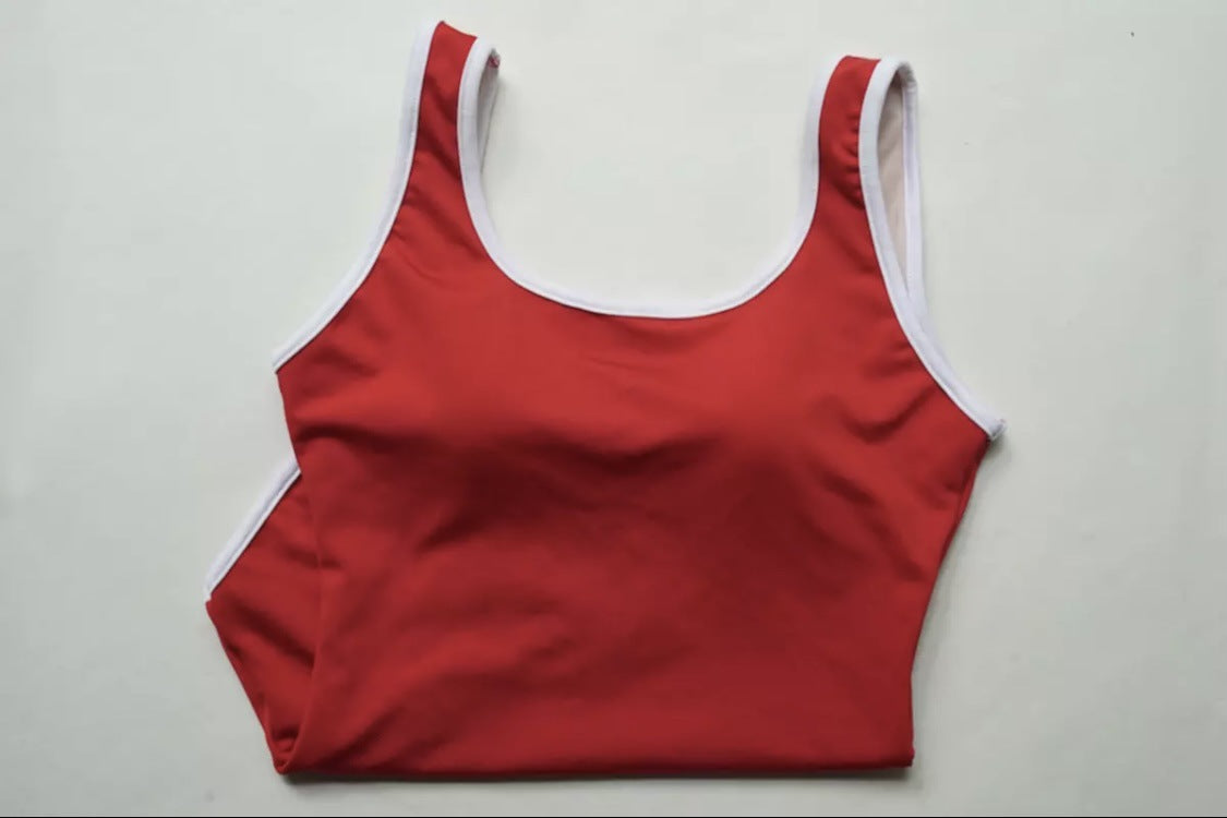 Thailand retro slim one-piece swimsuit women backless sexy bikini