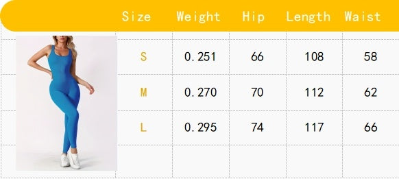 2 Pack Women's Ribbed Solid Color One-Piece Jumpsuit, Form-Fitting Sensual Activewear, Classic Sleeveless Full-Length Pants For Sport Casual Wear