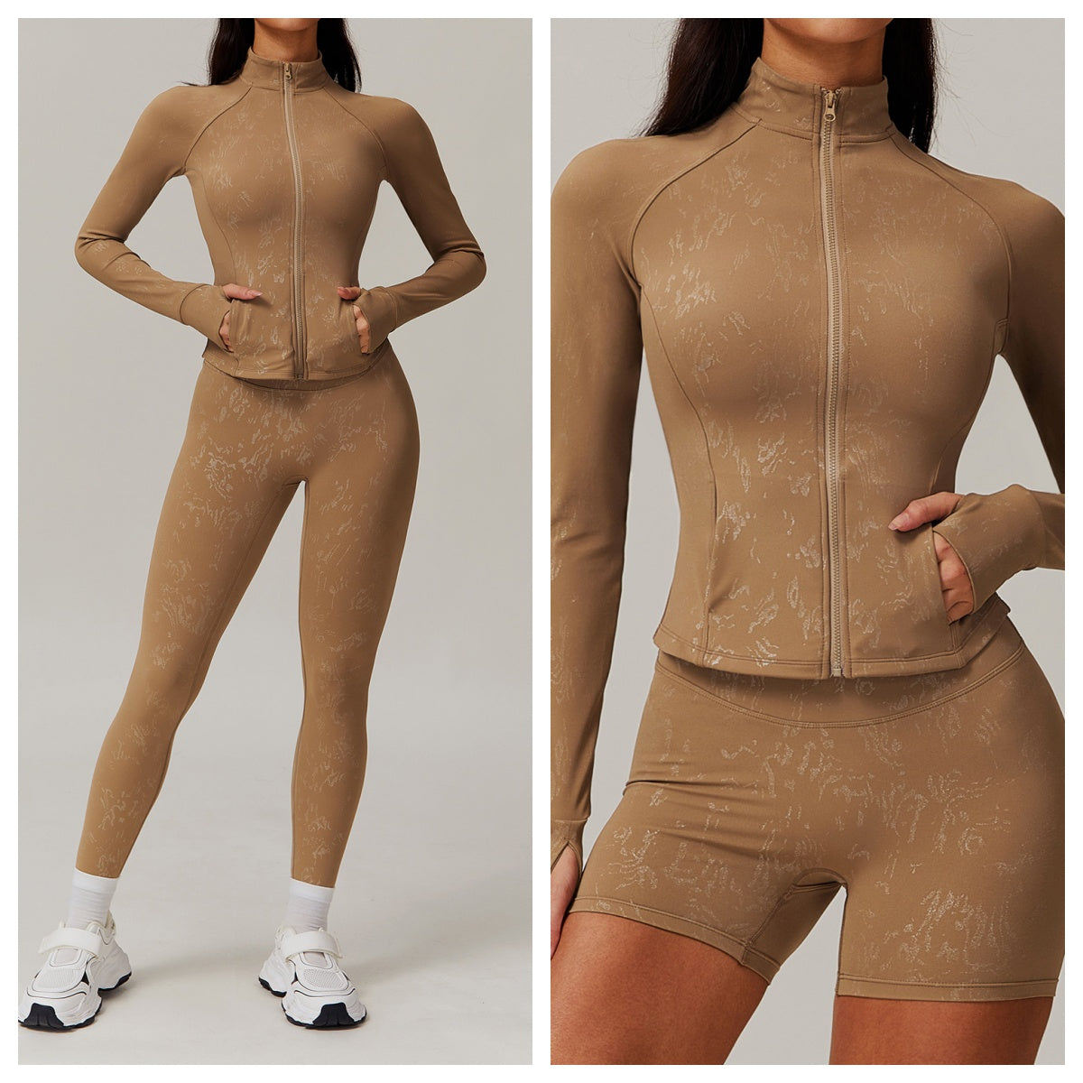 Long sleeve fitness suit 9140